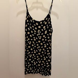 Daisy Mini Dress Medium Black